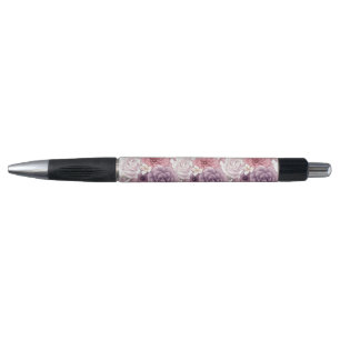 Stylo Jolies Poneys Fleurs Pâles Cheval
