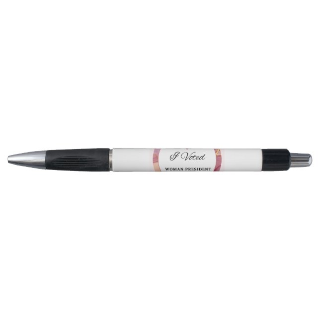 Stylo Kamala Harris Pen Logo Rose Circle. (Devant)