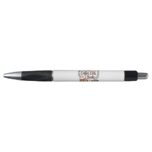 Stylo La vie est meilleure avec du café, des chats et de