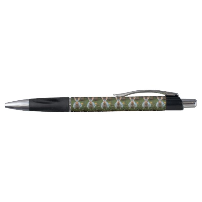 Stylo Lapin russe bleu, (Haut)
