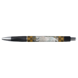 Stylo L'automne laisse Westie sur Patio