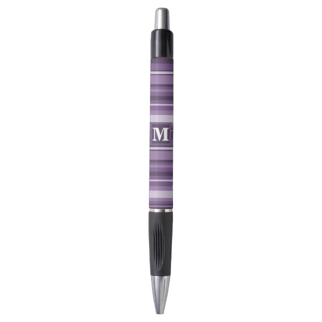 Stylo Lavande monogramme (Devant (Vertical))