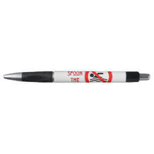 Stylo L'avertissement rouge de SlipperyJoe's Ne Pas Cuil