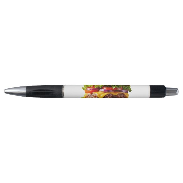 Stylo Le cheeseburger appétissant de SlipperyJoe au baco (Devant)
