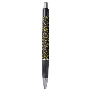 Stylo Leopard d'or, Parties scintillant d'or, Motif de l
