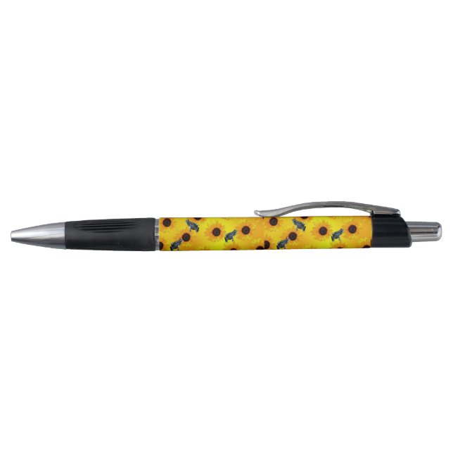Stylo "Les grenouilles et les tournesols : un Motif de l (Haut)