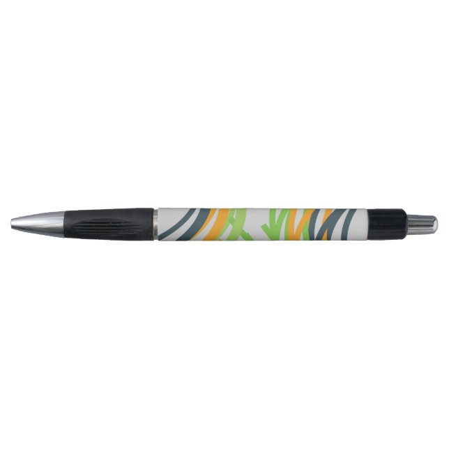 Stylo Lignes rétro aléatoires (Devant)