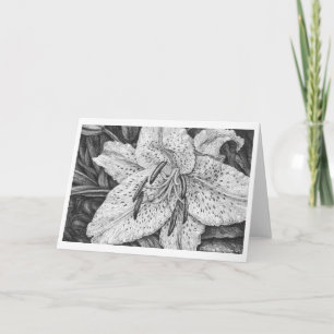 Stylo Lily Tiger et carte de dessin Encre