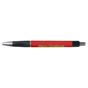 Stylo Liste de Noël rouge