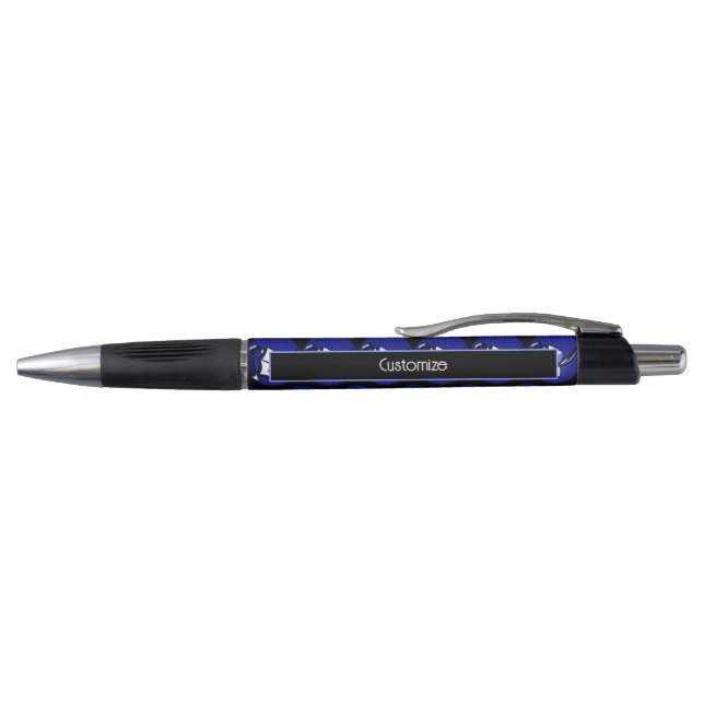 Stylo Livre Bleu Et Quill Promotionnels (Haut)