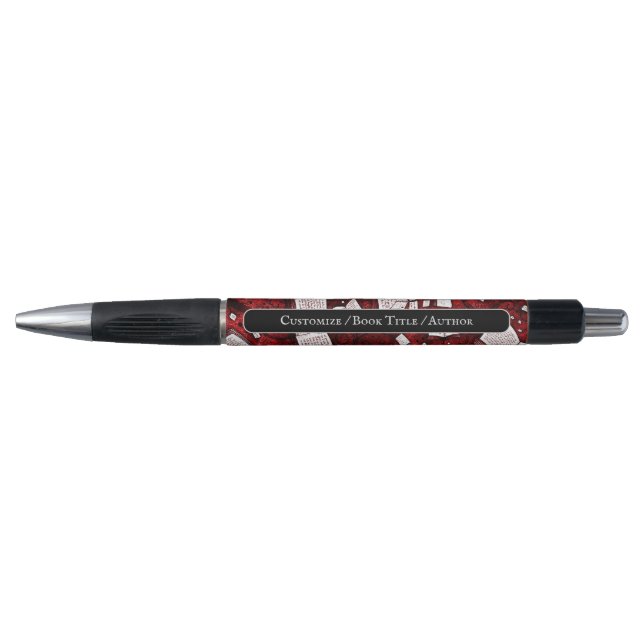 Stylo Livres Rouges Fond Promotionnel (Devant)