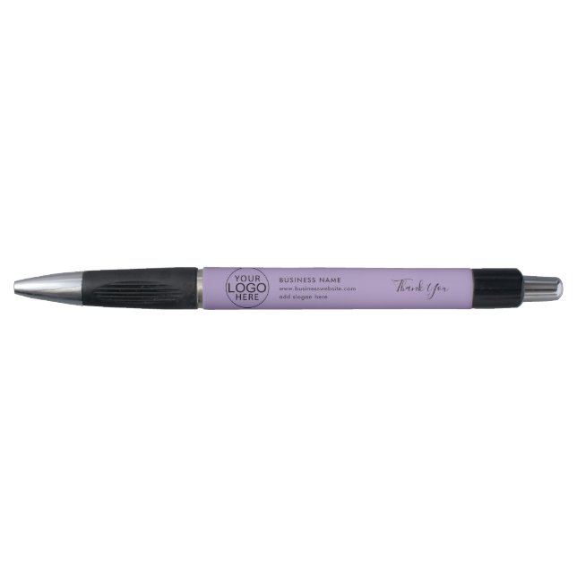 Stylo Logo de société moderne écriture Merci (Devant)