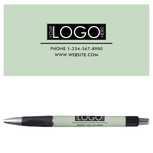 Stylo Logo Professionnel d'Entreprise Coordonnées Simple