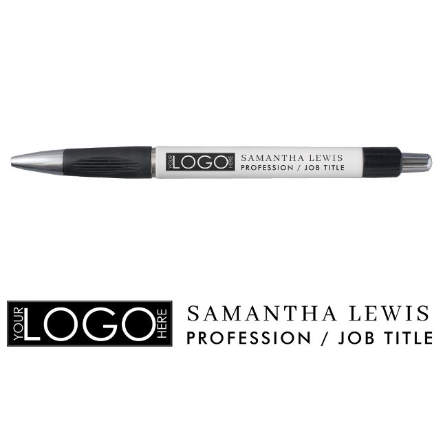 Stylo Logo professionnel et texte (Professional Promotional Business Logo & Text Pen)