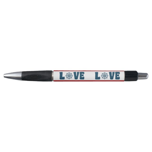 Stylo Love nautique design (Devant)