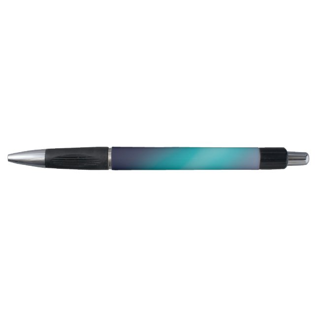 Stylo Lune turquoise effet ombre (Devant)