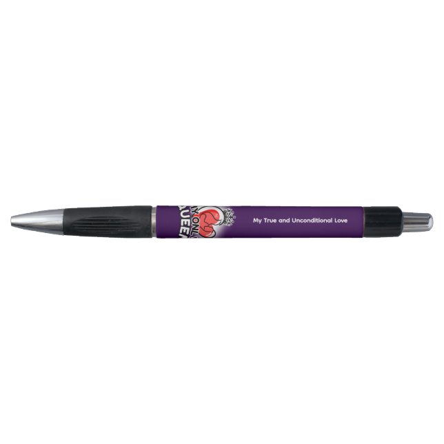 Stylo : Ma Vielle Reine (violet) (Devant)