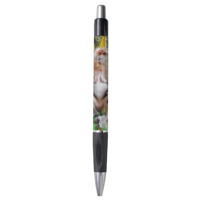 Stylo Macaque crabier (Devant (Vertical))
