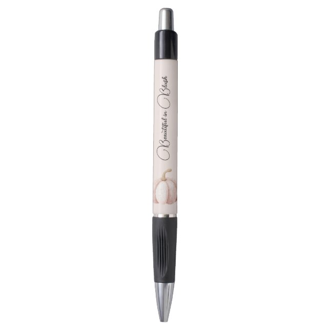 Stylo Magnifique en citrouille rose (Devant (Vertical))