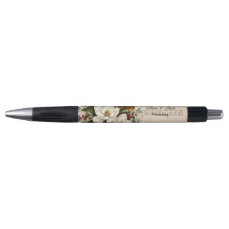 Stylo Magnolia & Berries Cantique de Noël Mariage