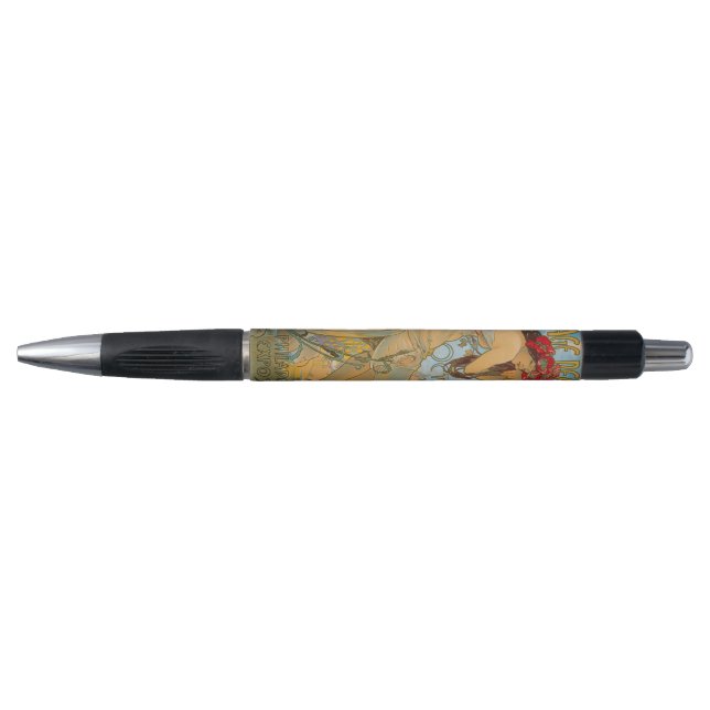 Stylo Marchands de voitures par Alphonse Mucha (1902)  C (Devant)