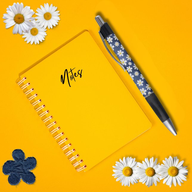 Stylo Marguerites et Denim (Créateur téléchargé)