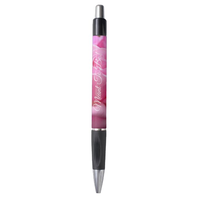 Stylo mariage de rose de rose (Devant (Vertical))