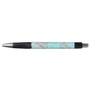 Stylo maritime en encre Turquoise
