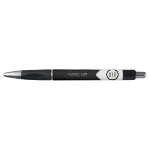 Stylo Marque promotionnelle en noir et blanc