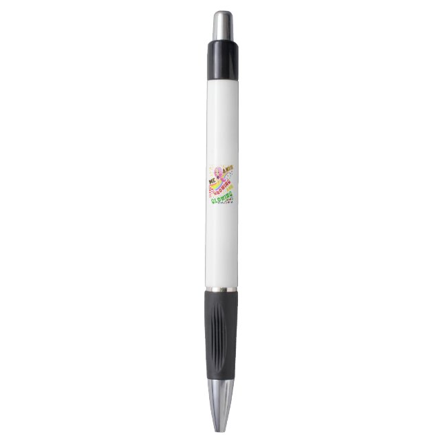 Stylo Melanine Grandissant Et Glissant (Devant (Vertical))