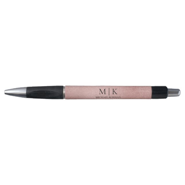Stylo Minimal moderne Luxury Rose Gold (Devant)