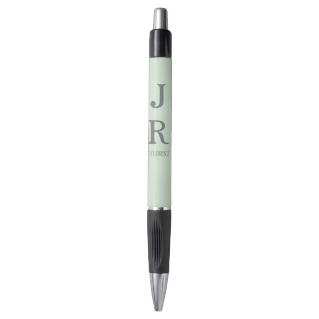 Stylo Minimaliste vert menthe (Devant (Vertical))
