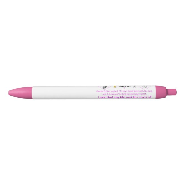 Stylo Miracle d'Esther - rose (Devant)