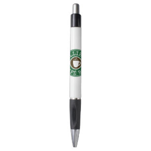 Stylo Modèle de logo de société de salon de café promo s