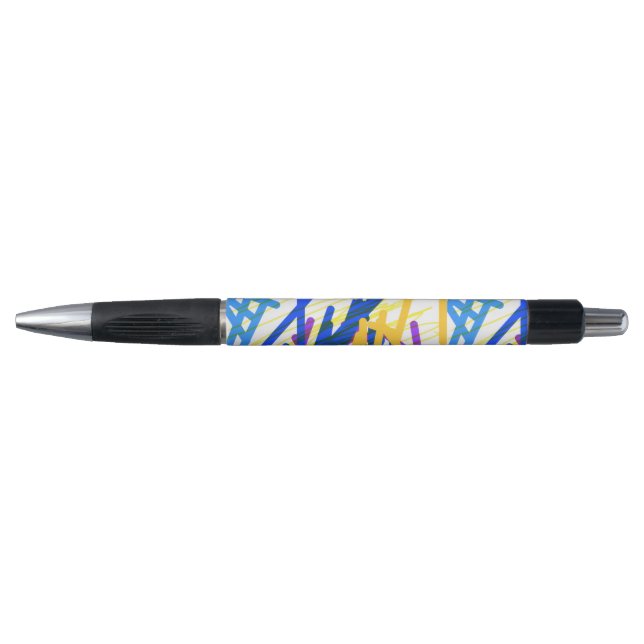 Stylo Modern Abstract Festive Paint Splash  (Devant)