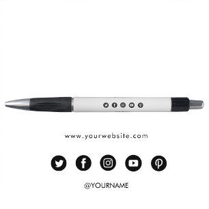 Stylo Moderne minimaliste Site Web d'entreprise Médias s