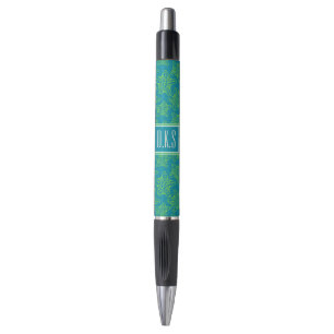 Stylo Monogramme du motif de foule d'étoiles de mer
