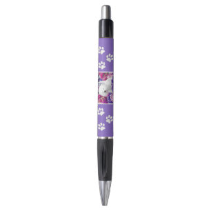 Stylo Montagne Terrier blanc occidentale peignant l'art