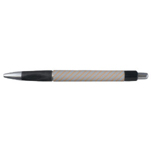 Stylo Motif à cinq bandes bleu et brun