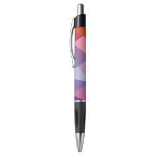 Stylo Motif abstrait coloré de triangle