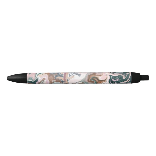 Stylo Motif Abstrait en marbre - Design moderne (Devant)