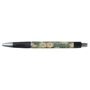 Stylo Motif américain de fleurs de Lotus