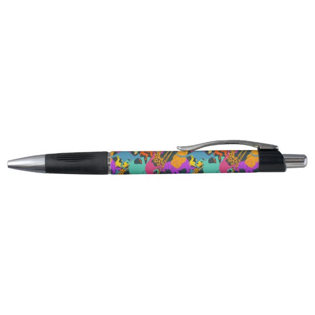 Stylo Motif animal de silhouettes (Haut)