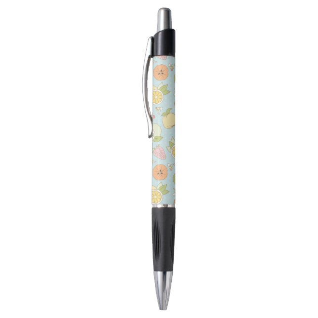 Stylo Motif avec des fruits et des baies (Haut (Vertical))