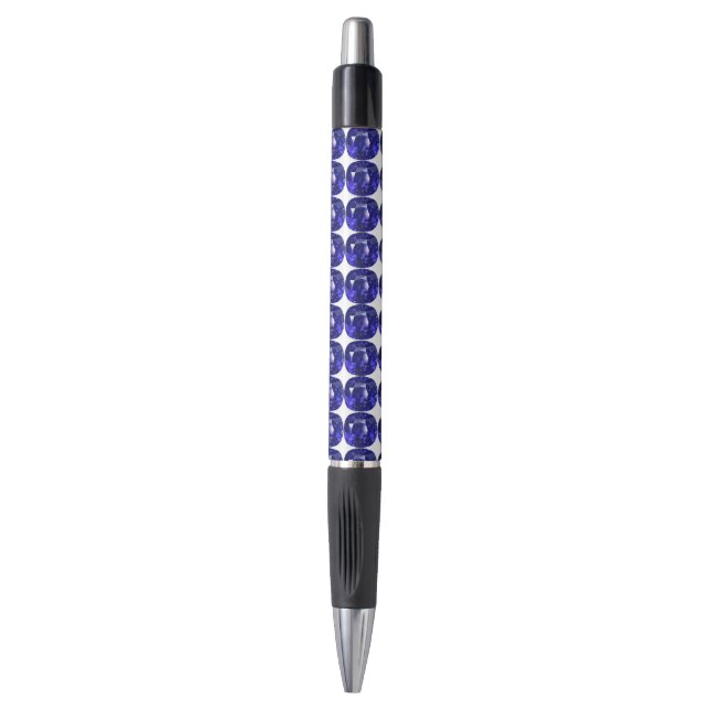 Stylo Motif bleu (Devant (Vertical))