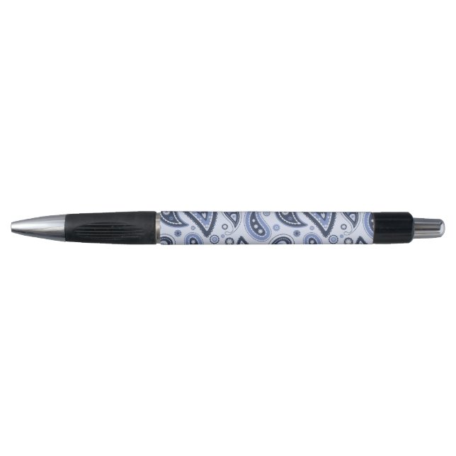 Stylo Motif Blue Paisley (Devant)