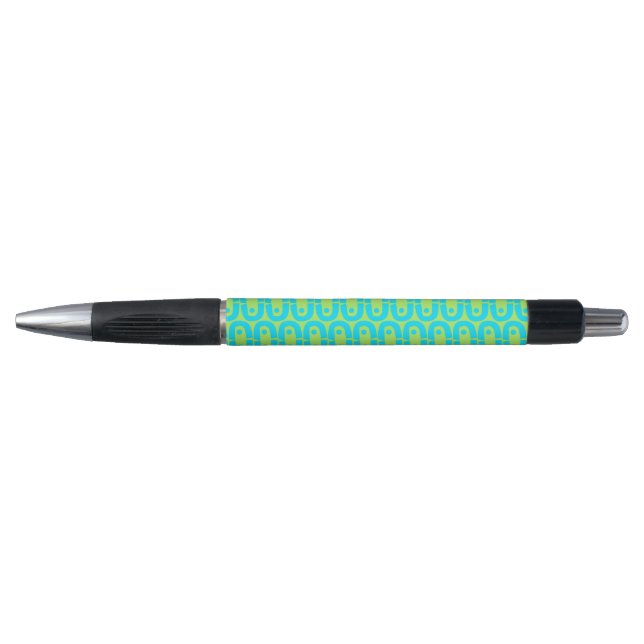 Stylo motif coloré moderne (Devant)