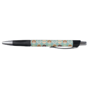 Stylo Motif d'amoureux des chiens