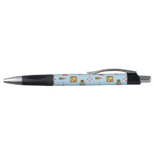 Stylo Motif d'art de mer de pixel