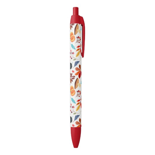 Stylo Motif d'automne (Bas (Vertical))